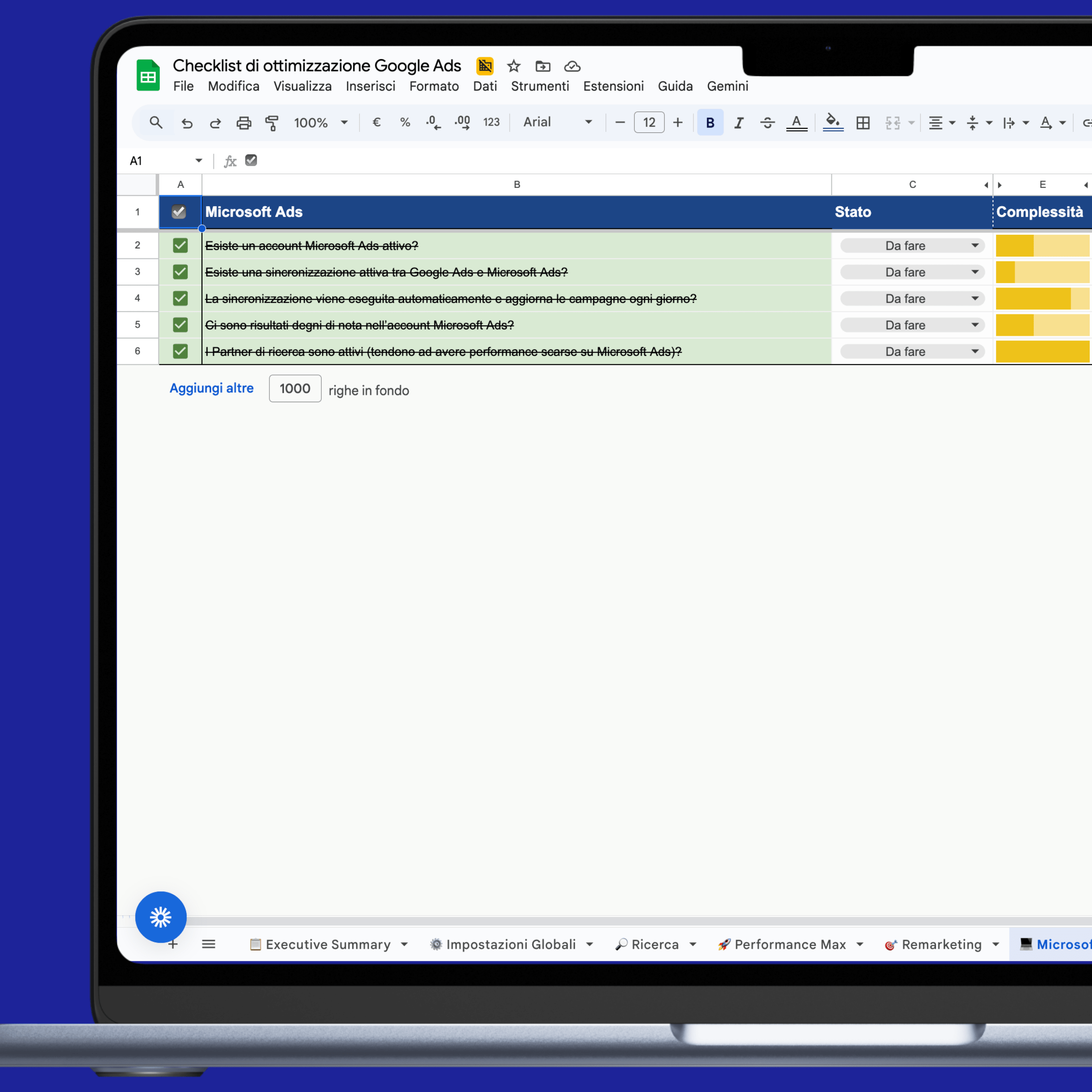 Checklist Google Ads - Microsoft Ads-min